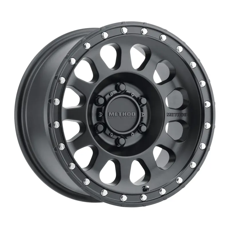Method Mr315 17X8.5 0Mm Offset 6X120 67Mm Cb Matte Black Wheel 1