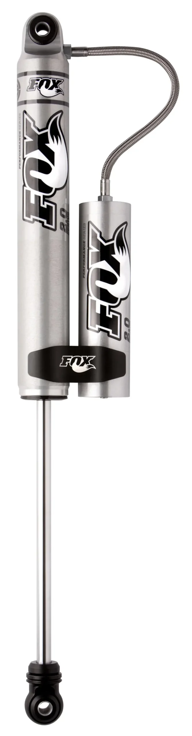 Fox 2.0 Performance Series 6.5In. Smooth Body Remote Res. Shock / Std Travel / Eyelet Ends - Black 1