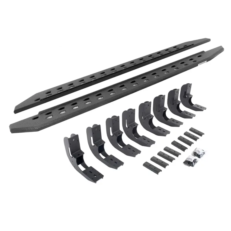 Go Rhino 19-22 Gmc Sierra 1500 Cc (New Bdy) Rb20 Slim Running Boards Kit (W/Brackets) - Bedliner Ct 1
