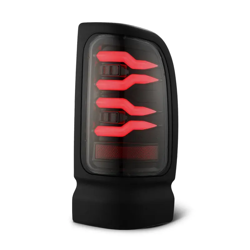 Alpharex 94-01 Dodge Ram 1500/2500/3500 Luxx-Series Led Tail Lights - Alpha-Black 1