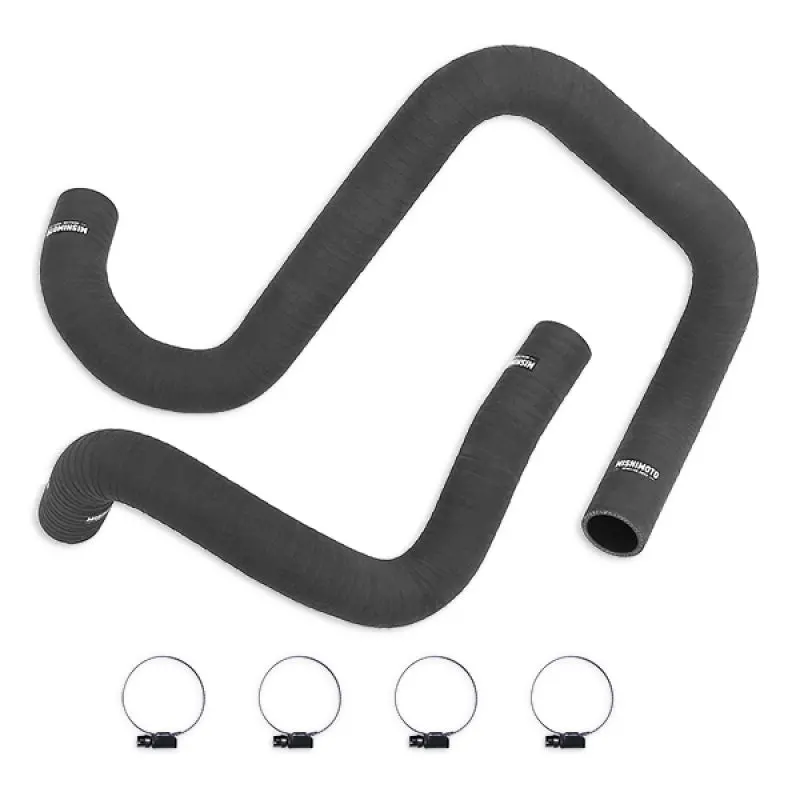 Mishimoto 2012+ Jeep Wrangler 6Cyl Matte Black Silicone Hose Kit 1