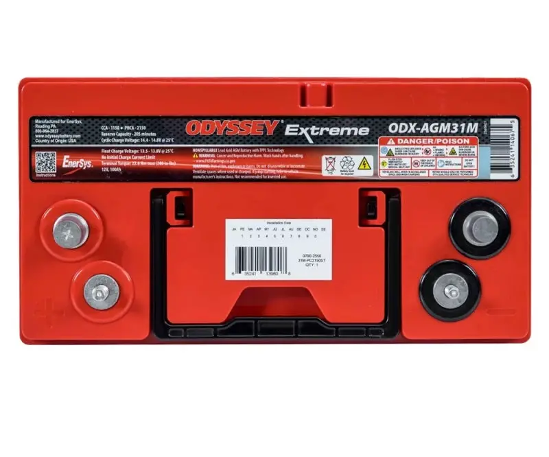Odyssey Battery Marine/Rv Extreme Agm Battery (31M-Pc2150st) 1