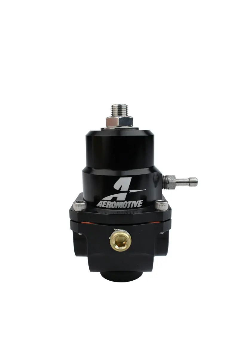 Aeromotive Adjustable Regulator - 3-15Psi - .313 Valve - (2) -08 Inlets/ -08 Return 1