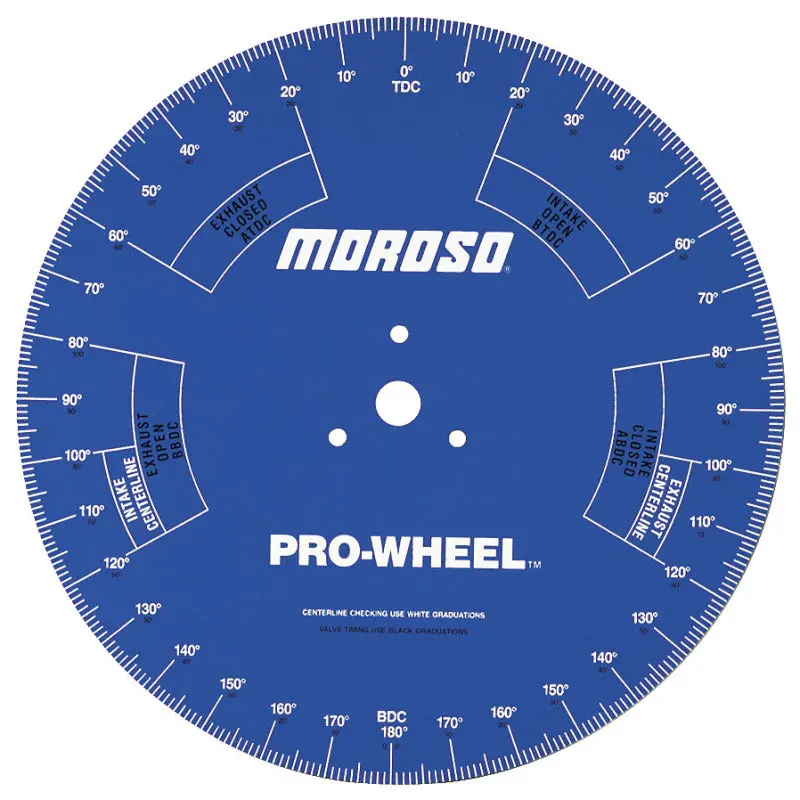 Moroso Degree Wheel - 18In 1