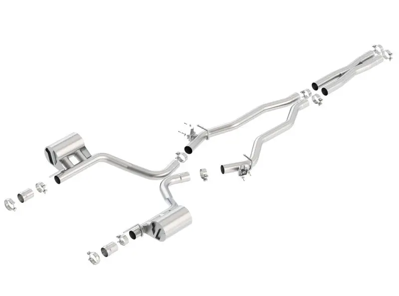 Borla 15-16 Dodge Challenger Srt/Scat Pcak 6.4L V8 Atak Catback Exhaust 1