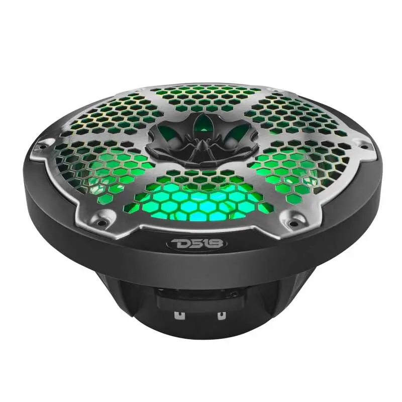 Ds18 Nxl-M Series Speaker W/ Rgb Led Lights 8In 2-Way 125 Watts Rms 4 Ohm Black 2