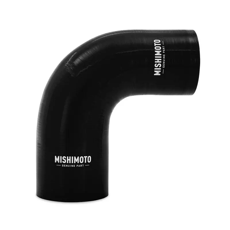 Mishimoto Silicone Reducer Coupler 90 Degree 2In To 2.5In - Black 1