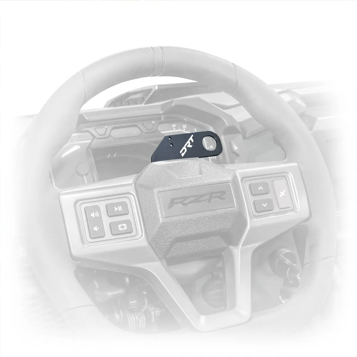 Polaris Rzr Pro R / Turbo R Steering Wheel Single Push-To-Talk Plate 1