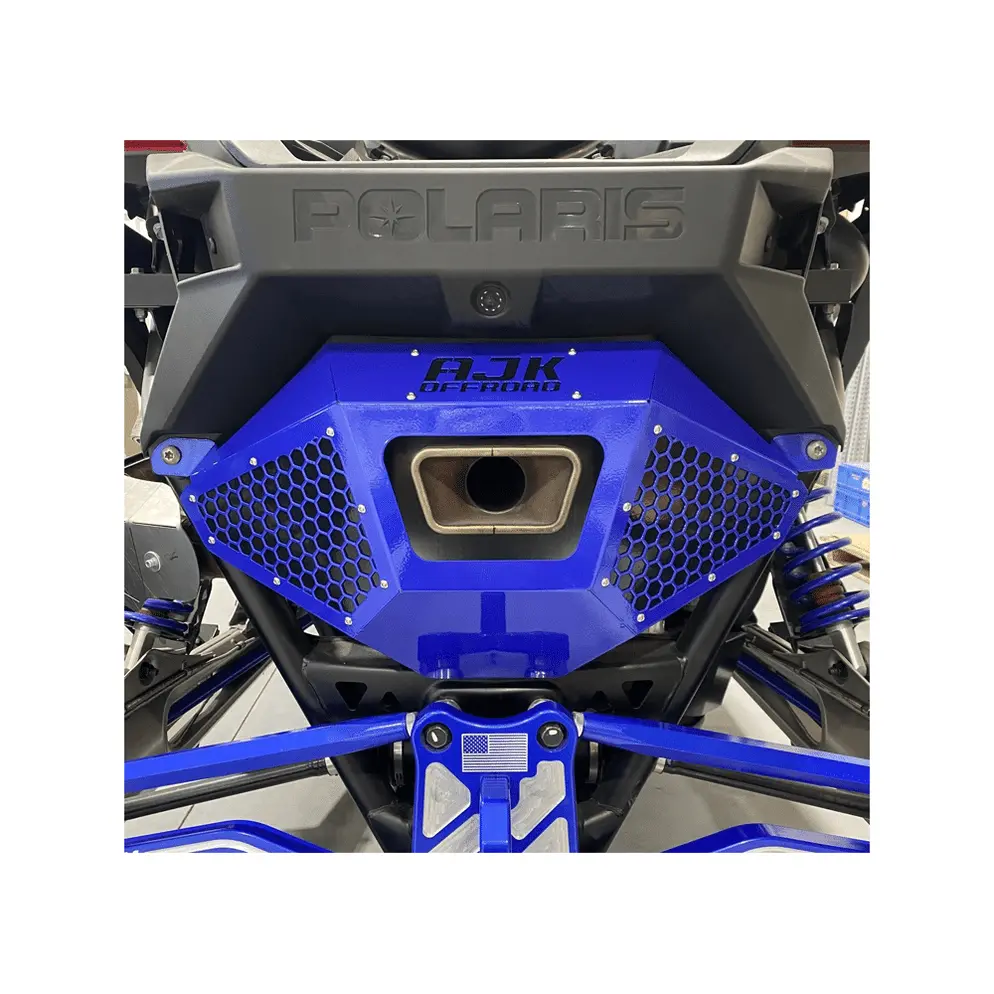 Polaris Pro R Exhaust Cover Bumper 1