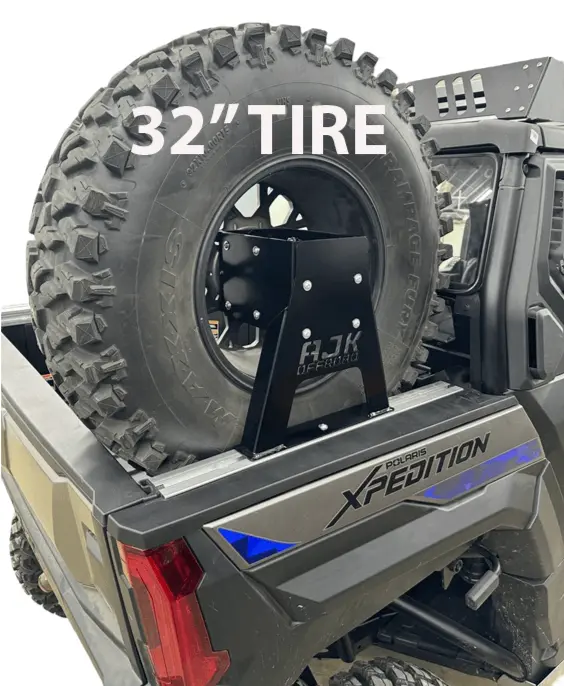Polaris Xpedition Spare Tire Carrier 1