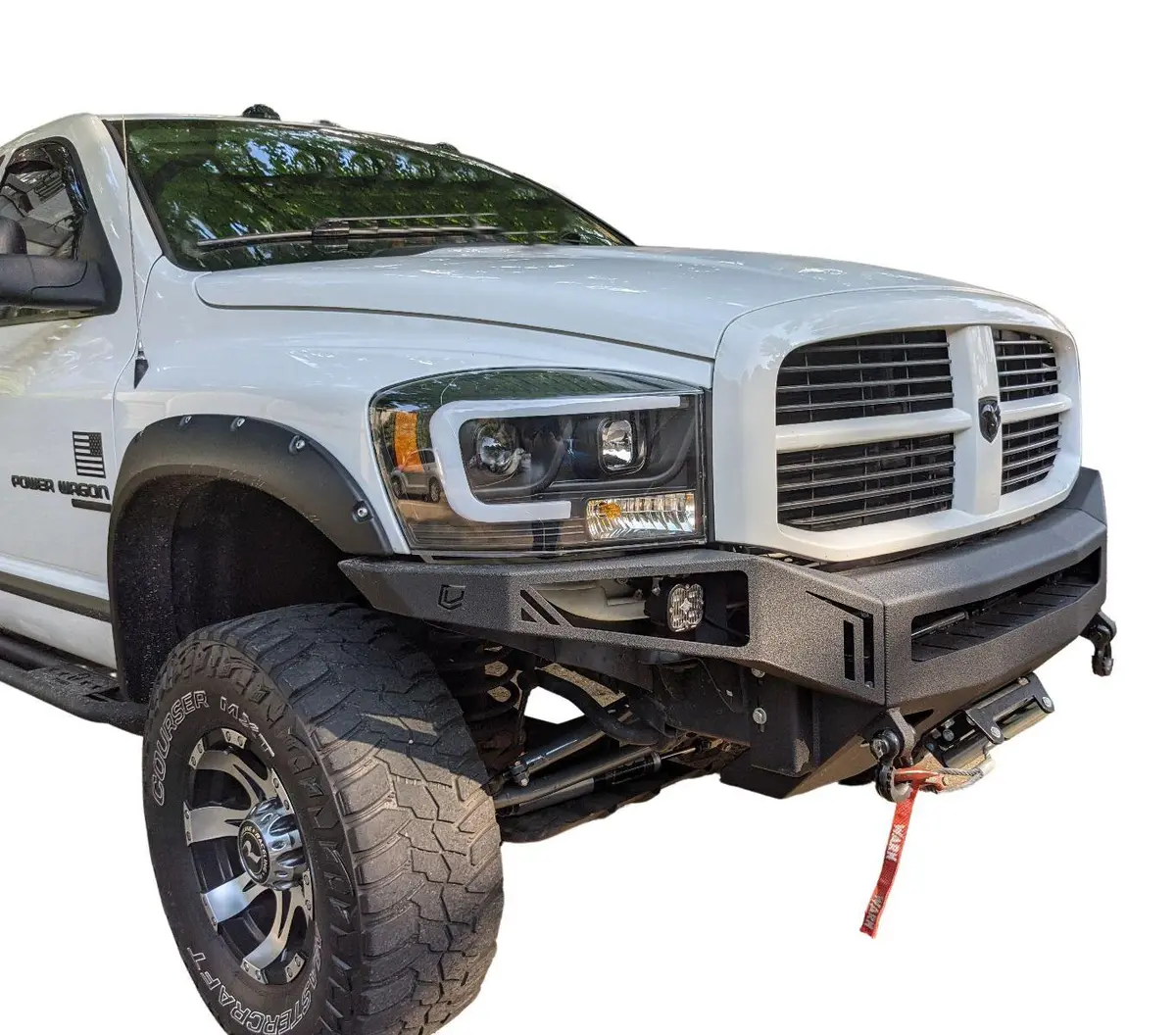 Chassis Unlimited 2006-2009 Ram Powerwagon Octane Series Front Bumper 1