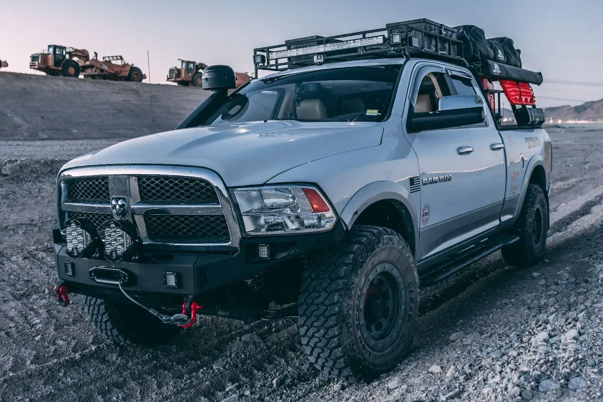 Chassis Unlimited 2009-2012 Ram 1500 Octane Front Winch Bumper- No Parking Sensors 3