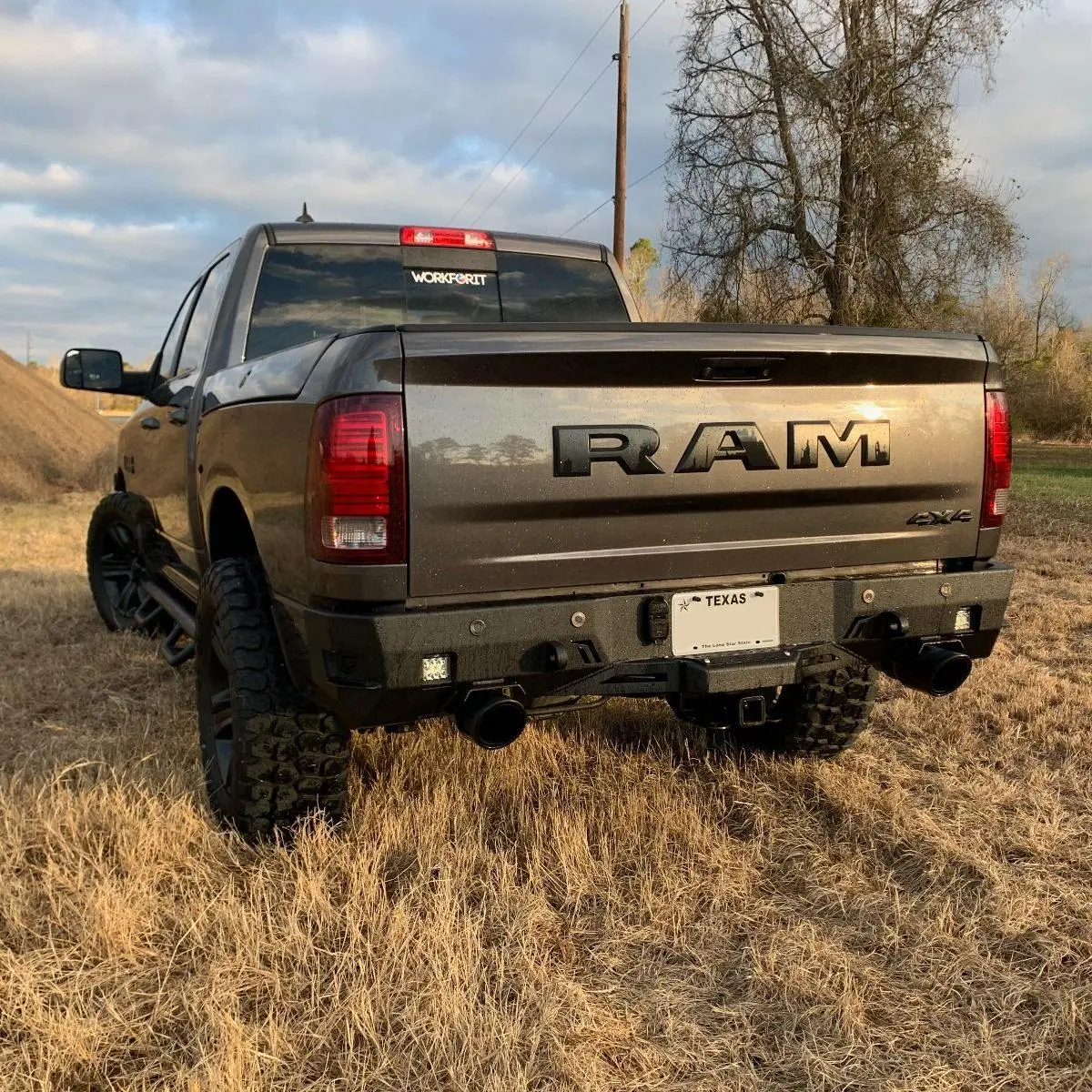 Chassis Unlimited 2009-2018 Ram 1500 Octane Series Rear Bumper 4