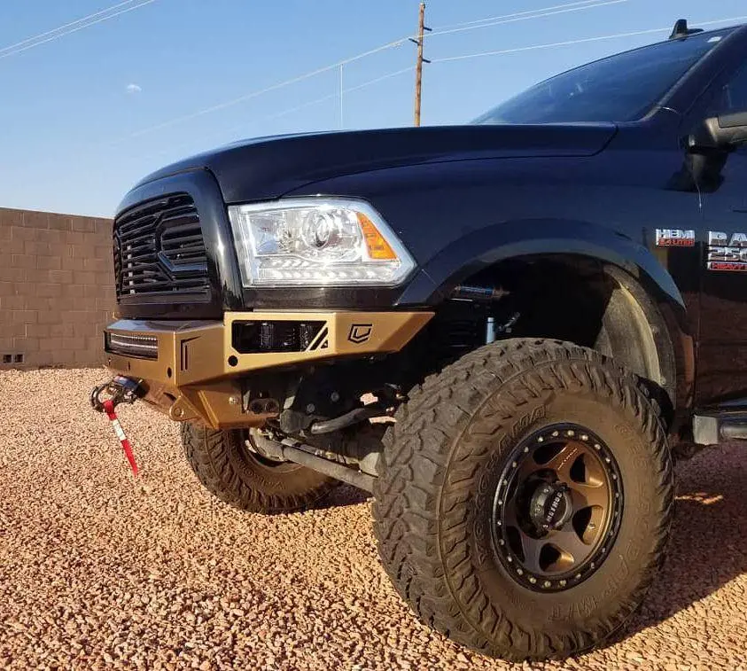 Chassis Unlimited 2010-2018 Ram Powerwagon Octane Series Front Bumper 3