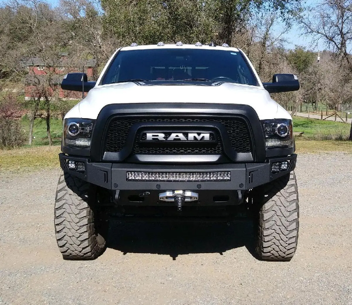 Chassis Unlimited 2010-2018 Ram Powerwagon Octane Series Front Bumper 4