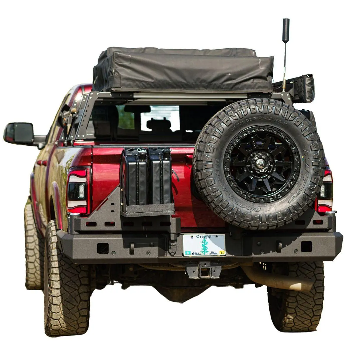 Chassis Unlimited 2010-2021 Ram 2500/3500 High Clearance Dual Swing Out Rear Bumper 1