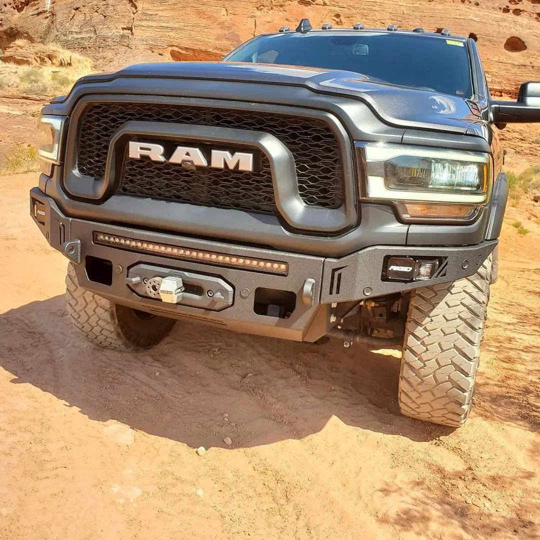Chassis Unlimited 2019-2024 Ram Powerwagon Octane Series Front Bumper 1