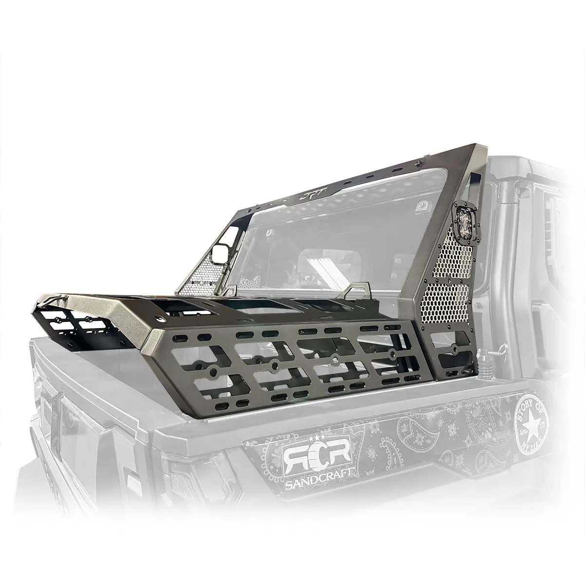 Polaris Xpedition Chase Rack / Tire Carrier System 1
