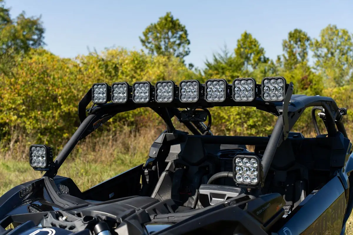 2017-2025 Can-Am Maverick X3 - Ss5 Roof Cross Link Light Pod Bar 3