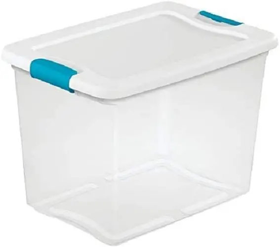 Sterilite 14958006 25 Qt Latching Storage Box - Quantity Of 6 1