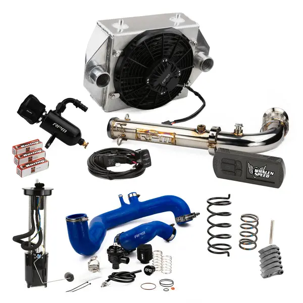 Rpm 17-22 X3 120Hp To 220Hp Complete Max Power Upgrade Kit X3 Tuner+Intercooler+Exhaust+Clutch Kit & More 1