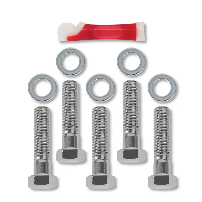 Performance Machine 00-Up Hd Bolt Set Pulley Stainless Steel 1