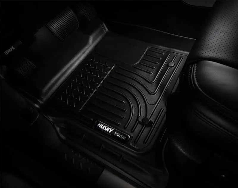 Husky Liners 11-12 Dodge Charger/Chrysler 300 (Awd Only) Weatherbeater Combo Black Floor Liners 1