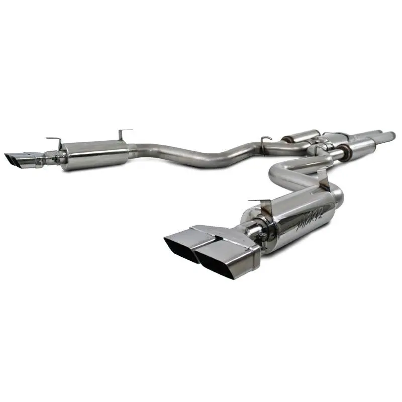 Mbrp 08-11 Dodge Challenger Srt8 6.1L Hemi T304 Cat Back Dual Split Rear 1