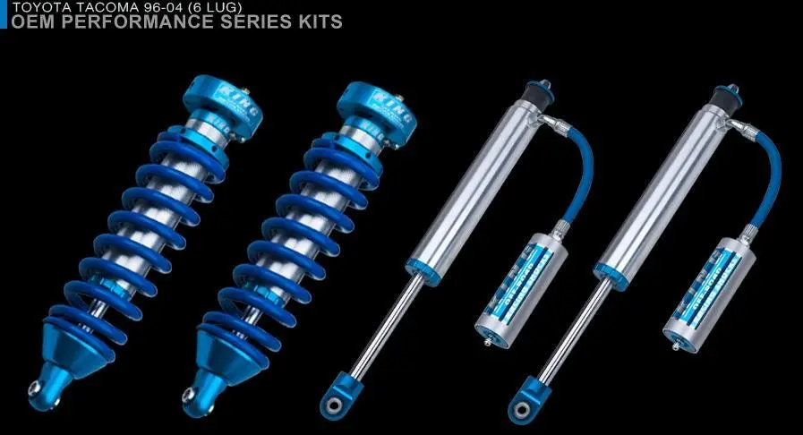 King Oem Series 1996-02 4Runner/1996-04 Tacoma Front 2.5 Dia. Internal Reservoir Coil-Over 1