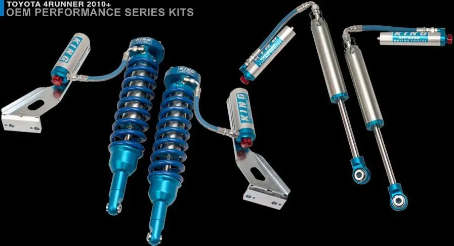 King Oem Series 2010-2019 4Runner Kdss Front 2.5 Remote Reservoir Coilover 1