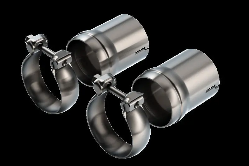 Borla 18-22 Dodge Charger R/T 5.7L V8 T-304 Stainless Steel Ball Flare Tip Adapter - Brushed 1