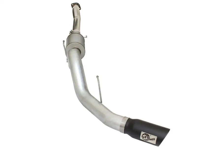 Afe Atlas Exhausts 4In Cat-Back Aluminized Steel Exhaust Sys 2015 Ford F-150 V6 3.5L (Tt) Black Tip 2