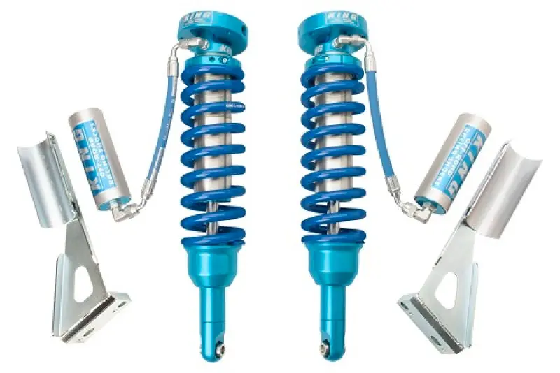 King Shocks 2005+ Toyota Tacoma (6 Lug) Front 2.5 Dia Remote Reservoir Coilover (Pair) 1