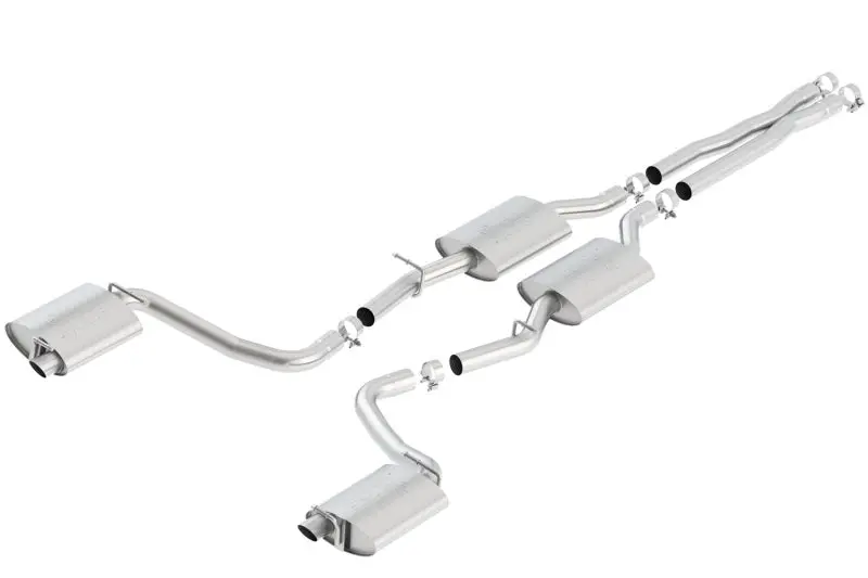 Borla 15-16 Dodge Charger R/T 5.7L No Tip Use Factory Valence Single Split Rear Exit Atak Exhaust 1