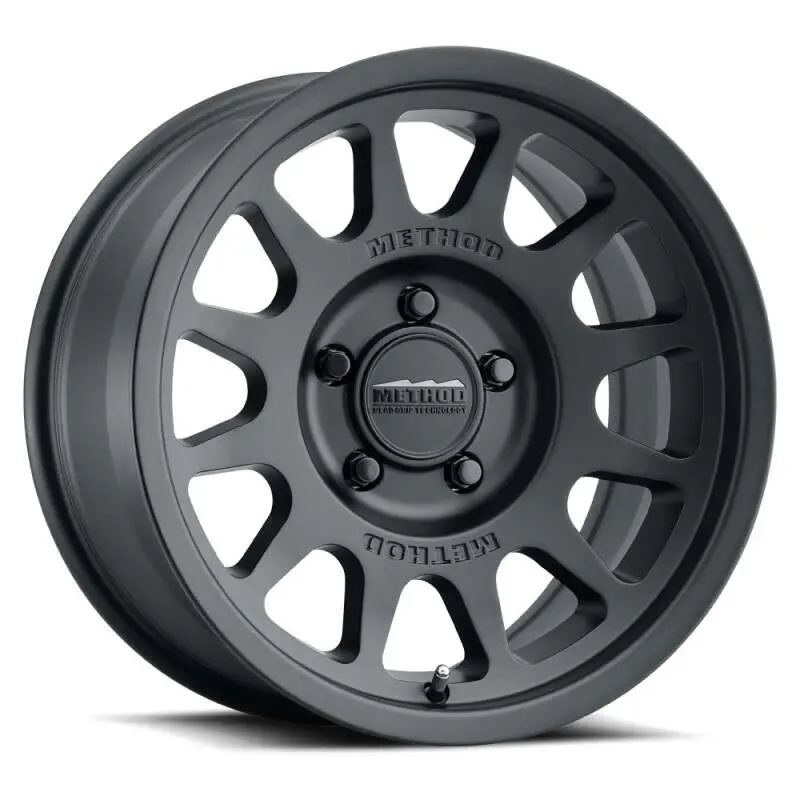 Method Mr703 16X6.5 +90Mm Offset 6X180 138.9Mm Cb Gloss Matte Black Wheel 1