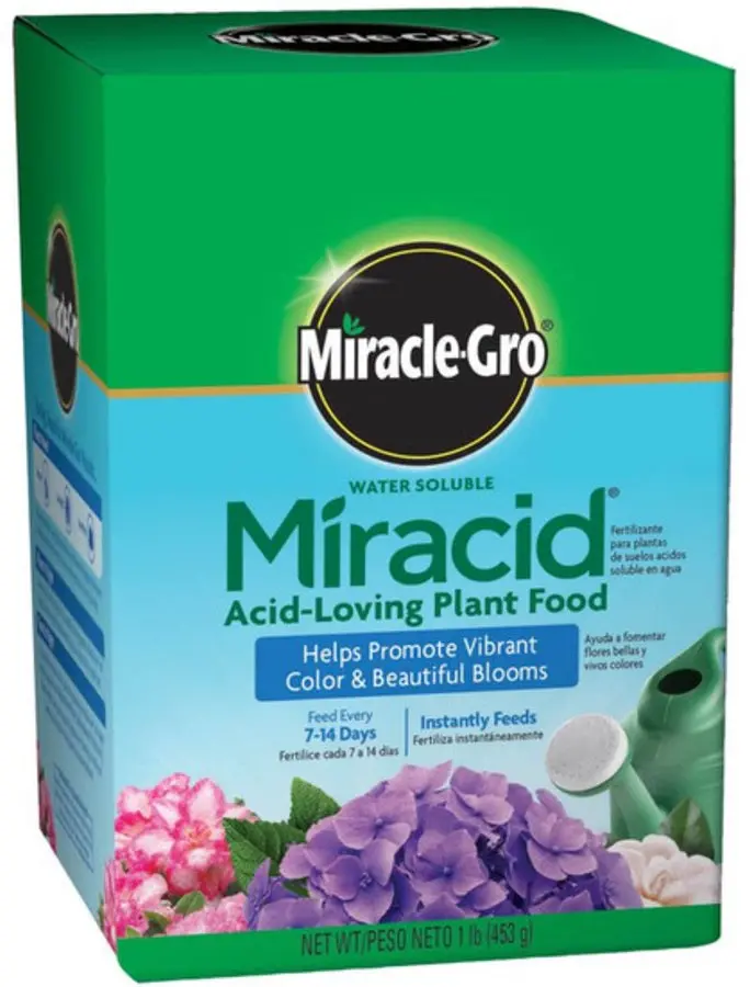 Miracle Gro 2750011 1 Lb Box Of Water Soluble Miracid Acid Loving Plant Food - Quantity Of 2 2