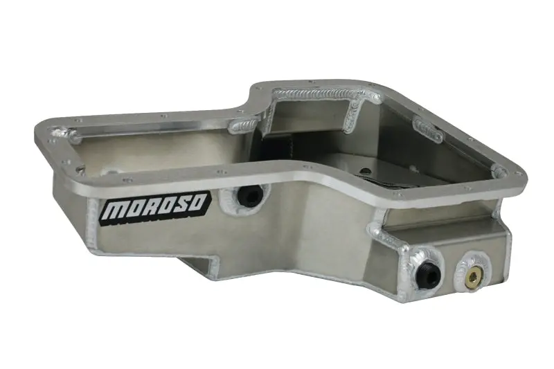 Moroso Lotus/Toyota 1Zz/2Zz Road Race Baffled Wet Sump 6Qt Stock Depth Aluminum Oil Pan 1
