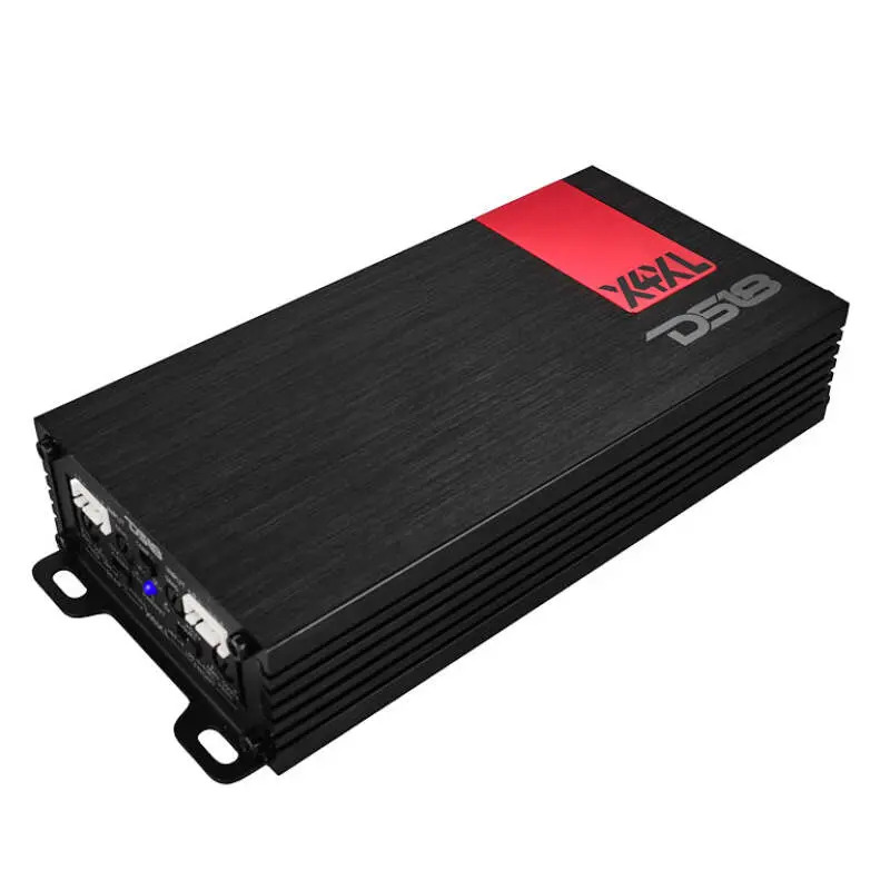 Ds18 4-Channel Ultra Compact Class D Amplifier 2X 300/4Ohm Bridge 4X 180/2Ohm 4X 120/4Ohm Watts Rms 1