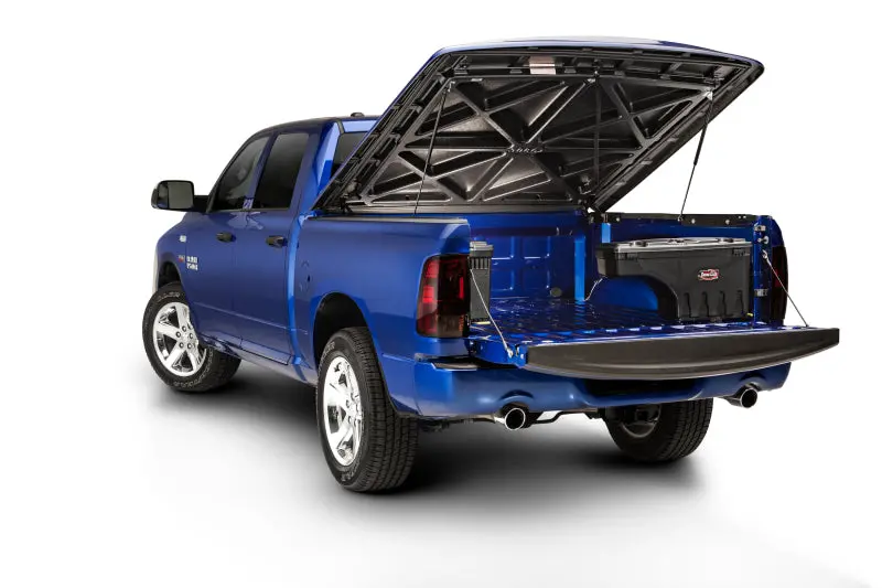 Undercover 99-16 Ford F-250/F-350 Passengers Side Swing Case - Black Smooth 1
