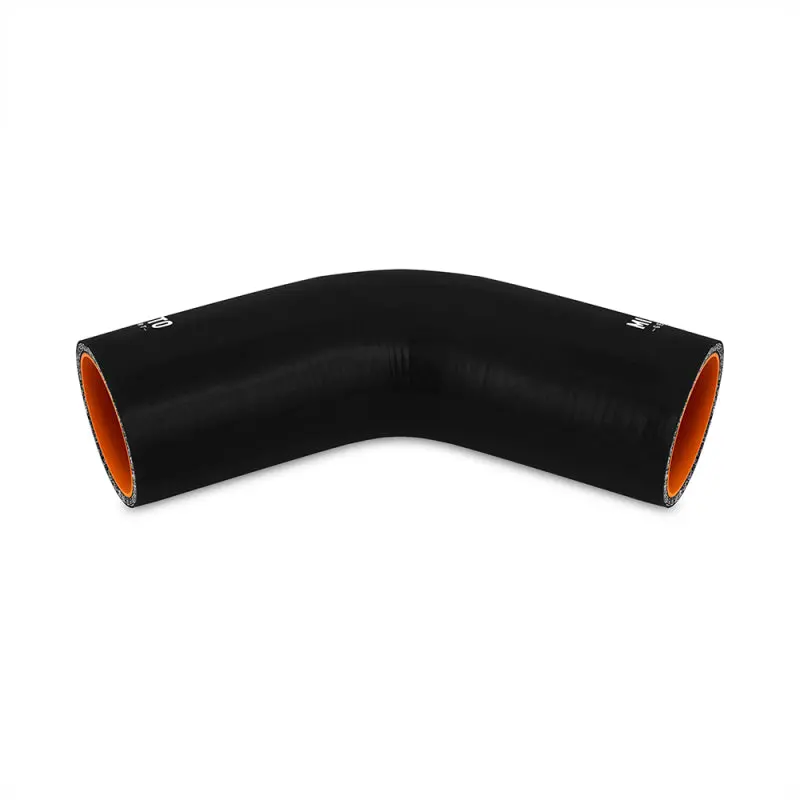 Mishimoto 3In. 45 Degree Silicone Coupler - Black 1
