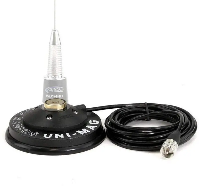 Rugged Radios Uni-Mag Universal Nmo Or Magnetic Antenna Mount 1