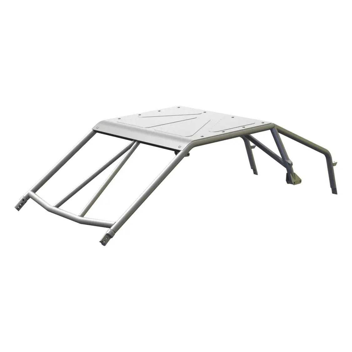 Polaris Rzr Pro Xp Raw Assembled Baja Spec Cage With Roof 1