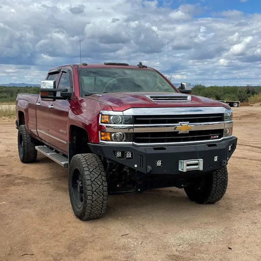 Chassis Unlimited 2015-2019 Chevy Silverado 2500/3500 Octane Front Winch Bumper 2