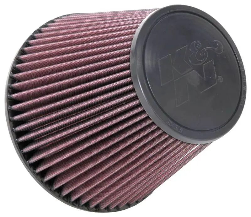 K&N Universal Clamp-On Air Filter 6In Flange / 7-1/2In Base / 4-1/2In Top / 6In Height 1