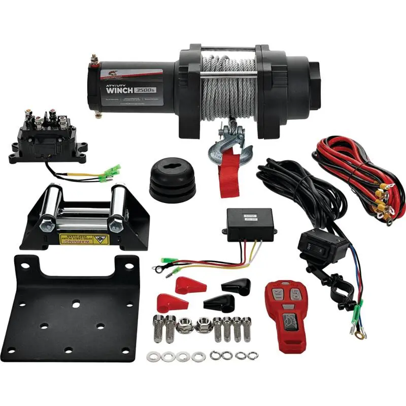 All Balls Racing 3500Lb Winch - Cable 1