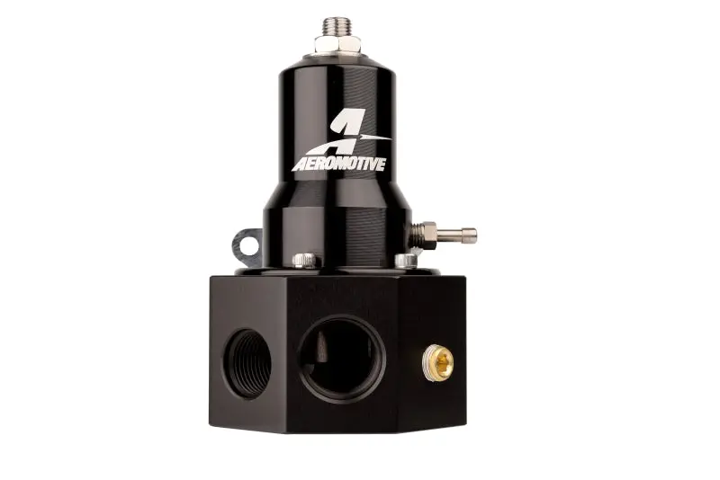 Aeromotive Adjustable Fuel Pressure Regulator 30-120Psi .313 Valve -3X -8 / 1X -10 Inlet -10 Return 1