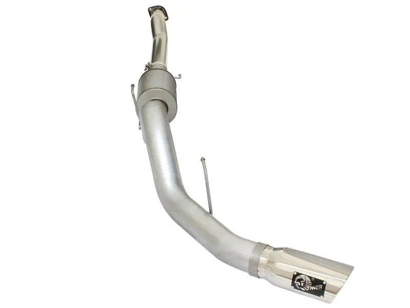 Afe Atlas Exhausts 4In Cat-Back Aluminized Steel Exhaust 2015 Ford F-150 V6 3.5L (Tt) Polished Tip 2