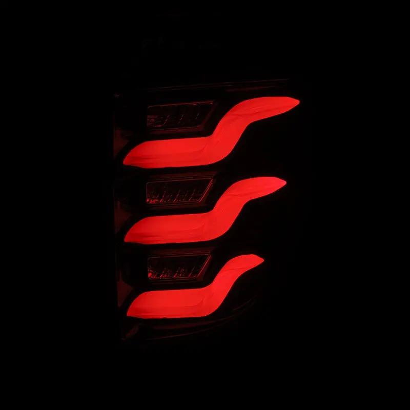 Alpharex 11-15 Ford Explorer Pro-Series Led Tail Lights Jet Black 2