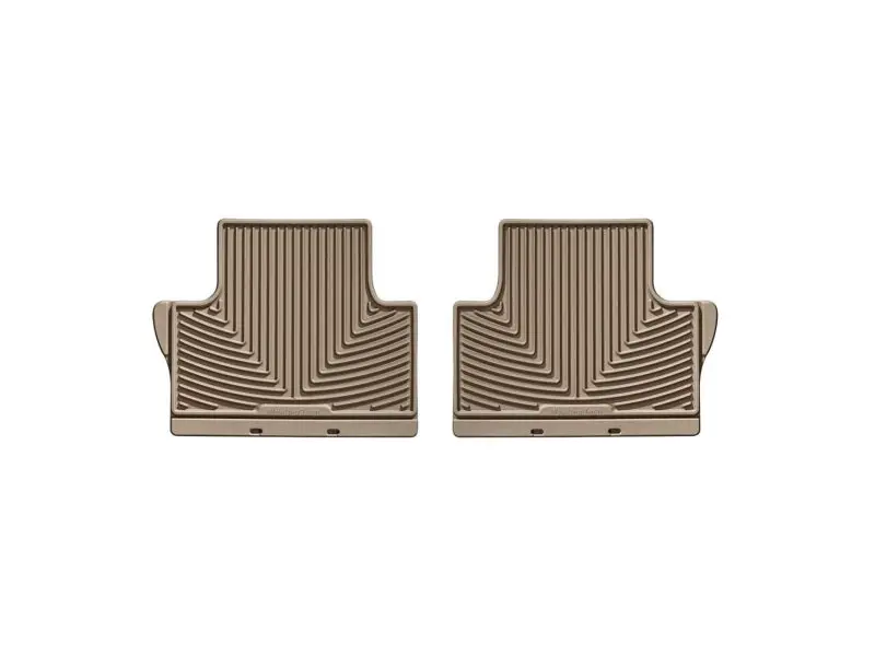Weathertech 07+ Volvo S80 Rear Rubber Mats - Tan 1