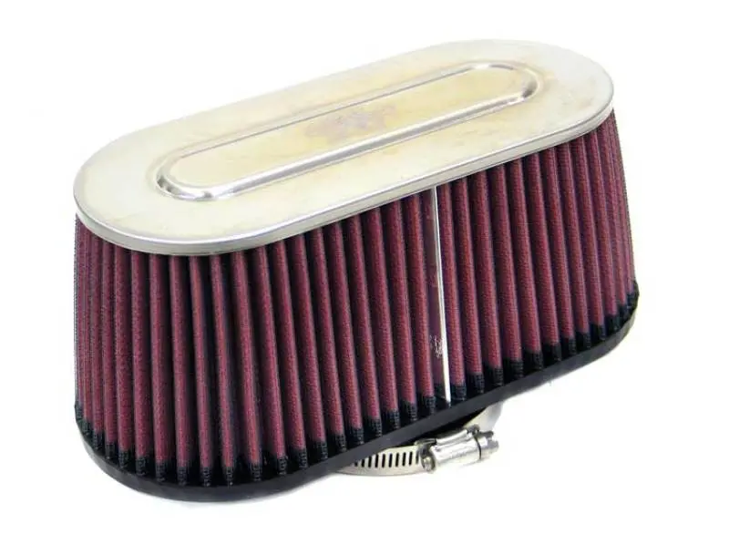 K&N Marine Engine Flame Arrestor - Oval Tapered 3.75In Flange Id / .75In Flange Length / 4In Height 1